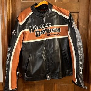 Harley Davidson Leather Jacket XXL Like New
